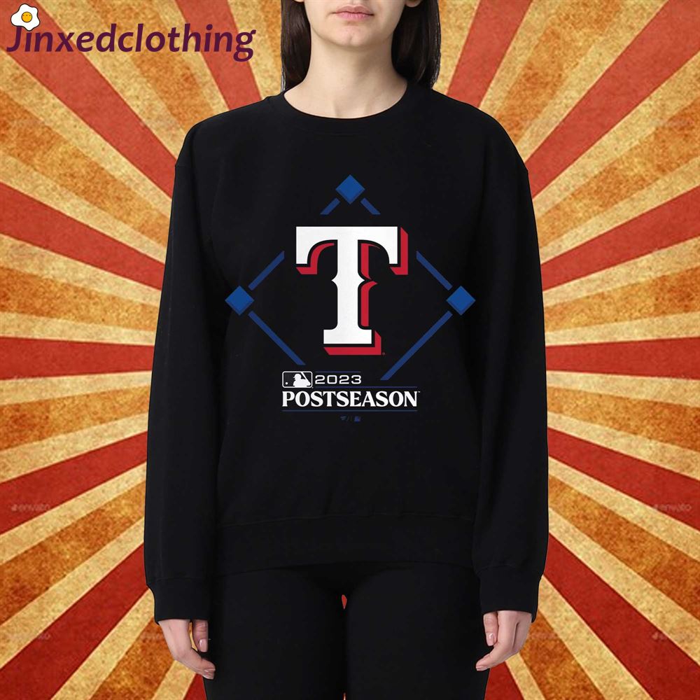 Official Texas Rangers Fanatics Branded 2023 Postseason Around The Horn T-shirt Sweatshirt 